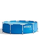 Intex Piscina redonda azul con...