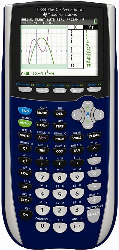 Calculadora gráfica Texas Instruments TI 84 Plus C
