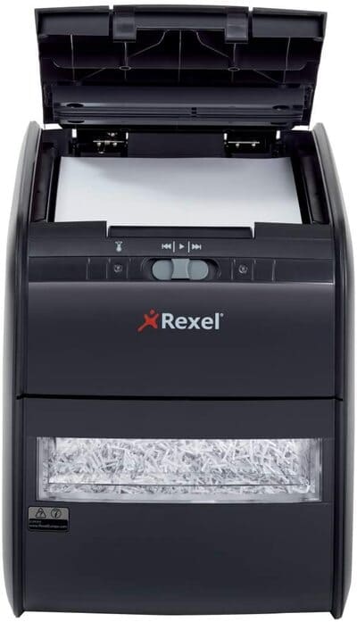 Destructora de papel trituradora Rexel Auto 60+